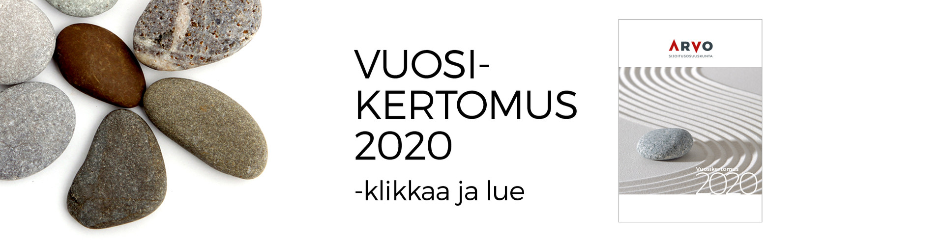 ARVO WEB vuosikertomus 2020 banner