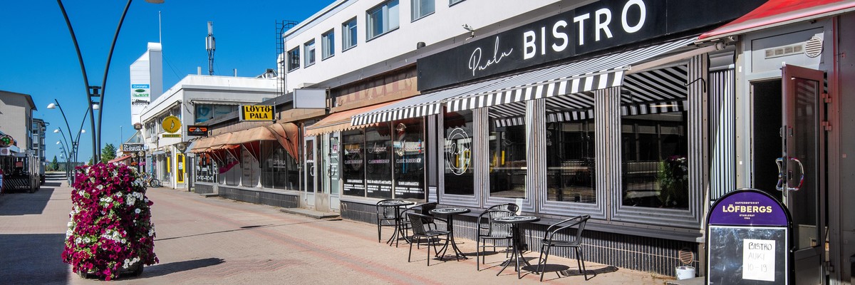 Raahen kävelykadulta löytyvät nyt myös bistro ja lifestyle-myymälä