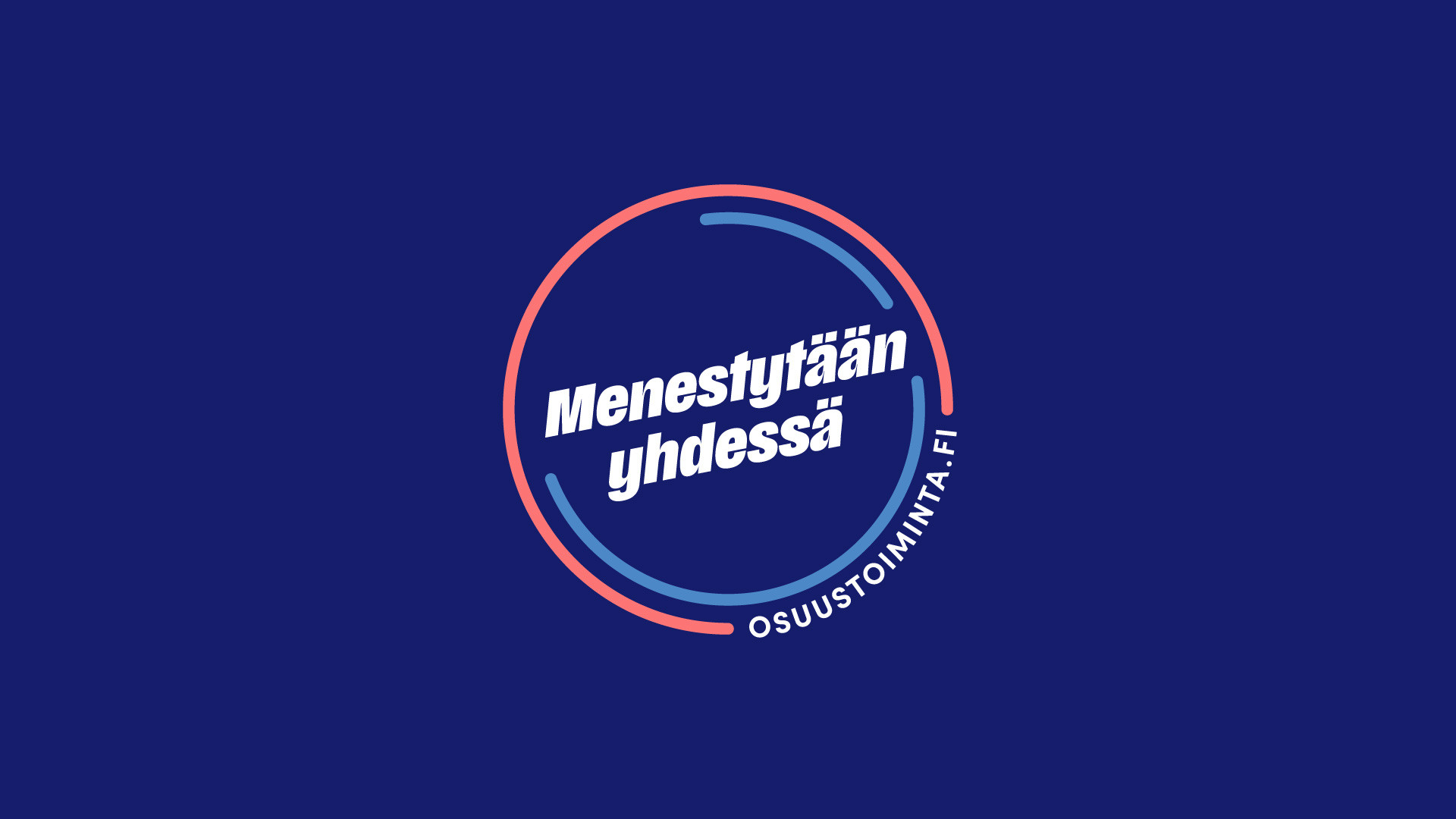 Arvo on mukana Menestytään yhdessä -viestintäkampanjassa